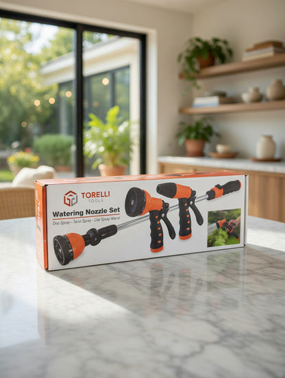 Torelli Garden Hose Nozzle Set Wand