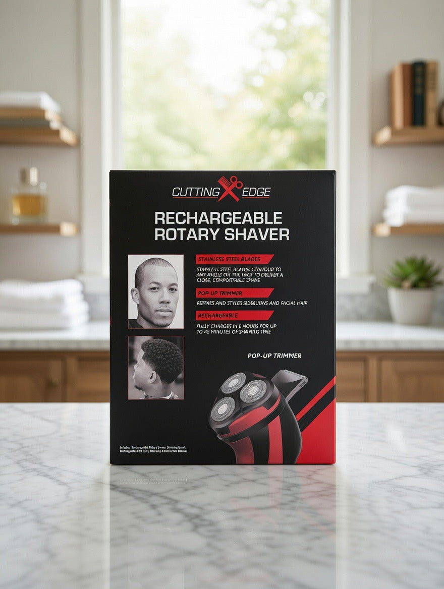Cutting Edge Rotary Shaver Rechargeable