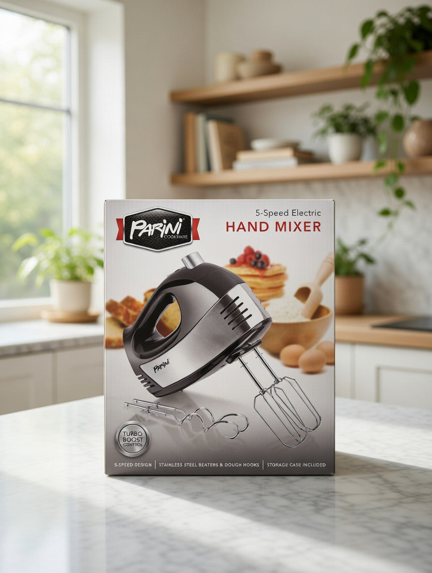 Parini 5-Speed Electric Hand Mixer