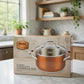 Parini 3.5 Qt Stainless Steel Casserole Pan