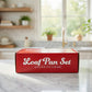 Parini Cookware Loaf Pan Set - Glazed Non-Stick Stoneware