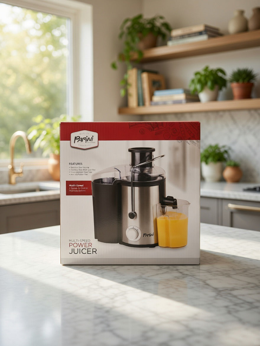 Parini Quality Cookware Multi-Speed Power Juicer