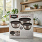 Parini 6-Piece Stainless Steel Mixing Bowl Sets