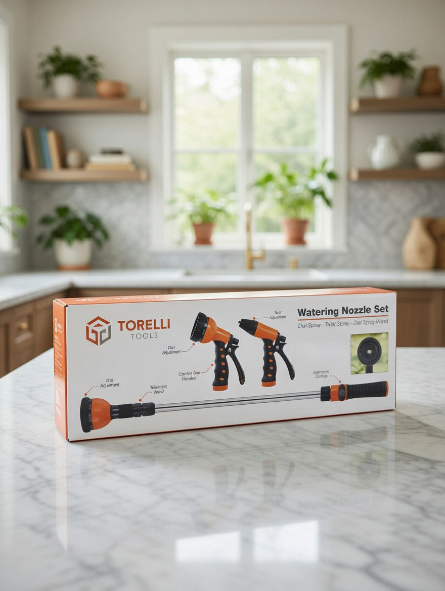 Torelli Tools Watering Nozzle Set