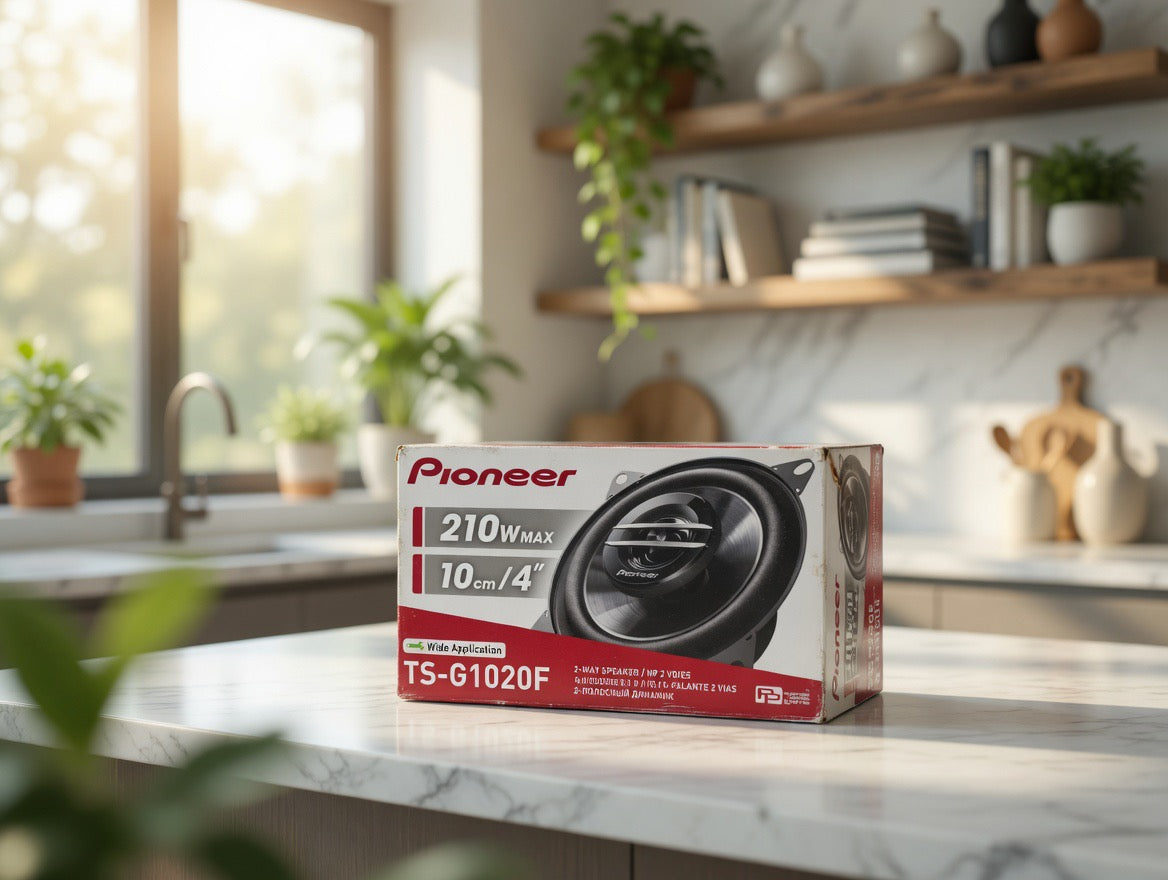 Pioneer TS-G1020F 10cm 4 inches 2-Way Coaxial Car Speakers - Pair