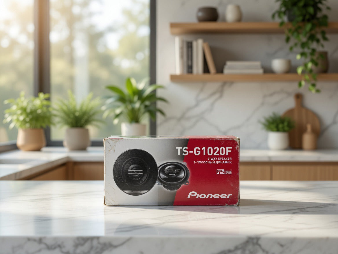 Pioneer TS-G1020F 10cm 4 inches 2-Way Coaxial Car Speakers - Pair
