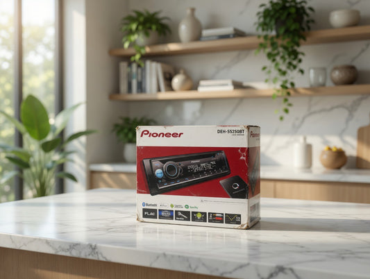 Pioneer DEH-S5250BT Single DIN CD RDS Receiver with Bluetooth