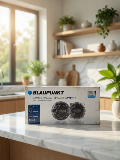 Blaupunkt GTX525 5.25” 4-Way Coaxial Car Speakers