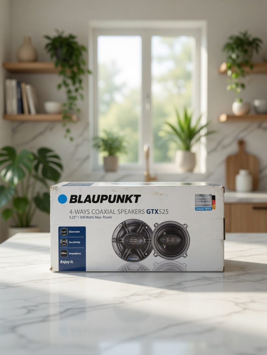 Blaupunkt GTX525 5.25” 4-Way Coaxial Car Speakers