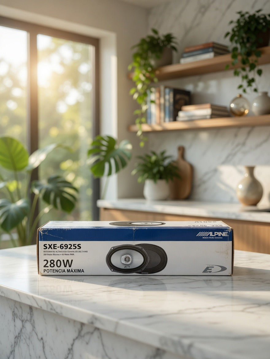 Alpine SXE-6925S 6x9 Inches 280W 2-Way Coaxial Car Speakers - (Pair)