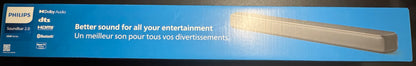 Philips 2.0 Channel Bluetooth Soundbar - Dark Grey
