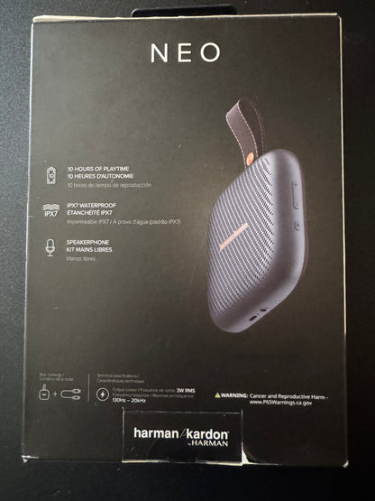 Harman Kardon Neo Portable Bluetooth Speaker with Strap