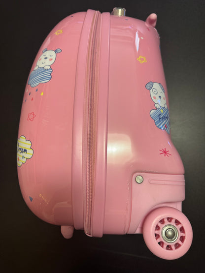 Pienk Rol Koffer Vir Kinders: Prinses Rykoffer, Saamdra Reiskoffer