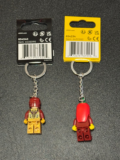 LEGO Iron Man & Chili Pepper Minifiguur Sleutelhouer Stel