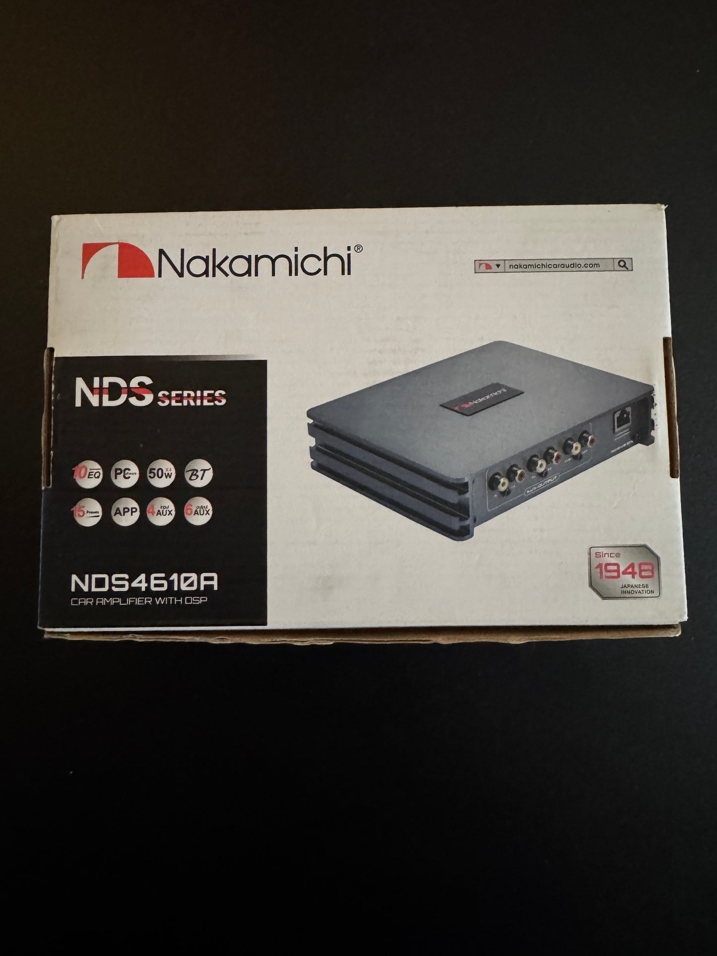 Nakamichi NDS4610A Motorversterker met DSP NDS Reeks