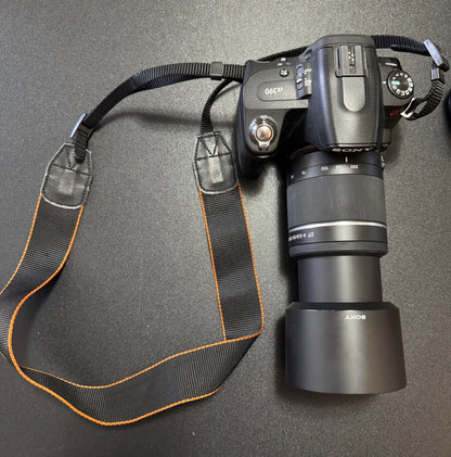 Sony Alpha DSLR Kamera Volledige Kit 18-55mm Lens A-vatting Digitale SLR Swart