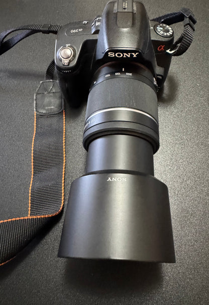 Sony Alpha DSLR Kamera Volledige Kit 18-55mm Lens A-vatting Digitale SLR Swart