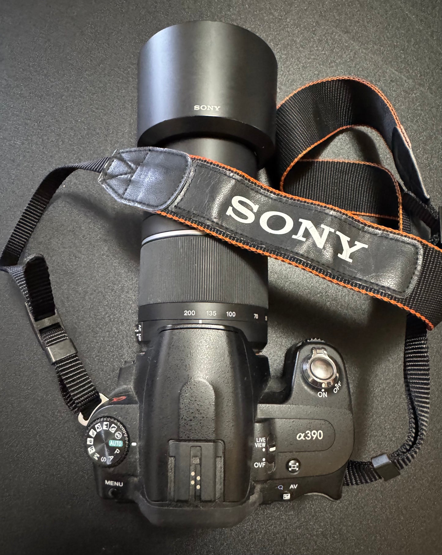 Sony Alpha DSLR Kamera Volledige Kit 18-55mm Lens A-vatting Digitale SLR Swart