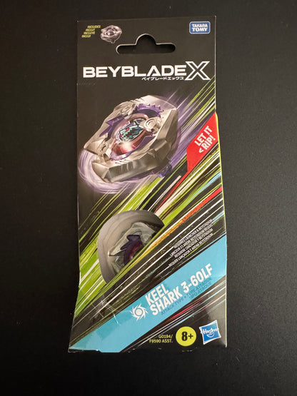 Beyblade X Keel Shark 3-60LF Aanval Tipe Beginkit