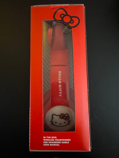 Hello Kitty Bluetooth draadlose gloeiende oorfone RGB Nuut