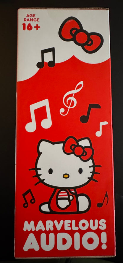 Hello Kitty Bluetooth draadlose gloeiende oorfone RGB Nuut
