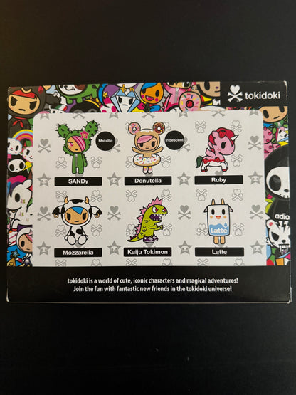 Tokidoki 6-Figuurpak Sandy Donatella Ruby Kaiju Latte