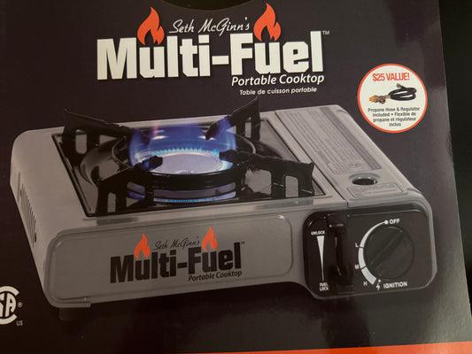 Dual Fuel Camp Stove Propane or Butane Stove the Portable Stove for Camping and more (Copy)