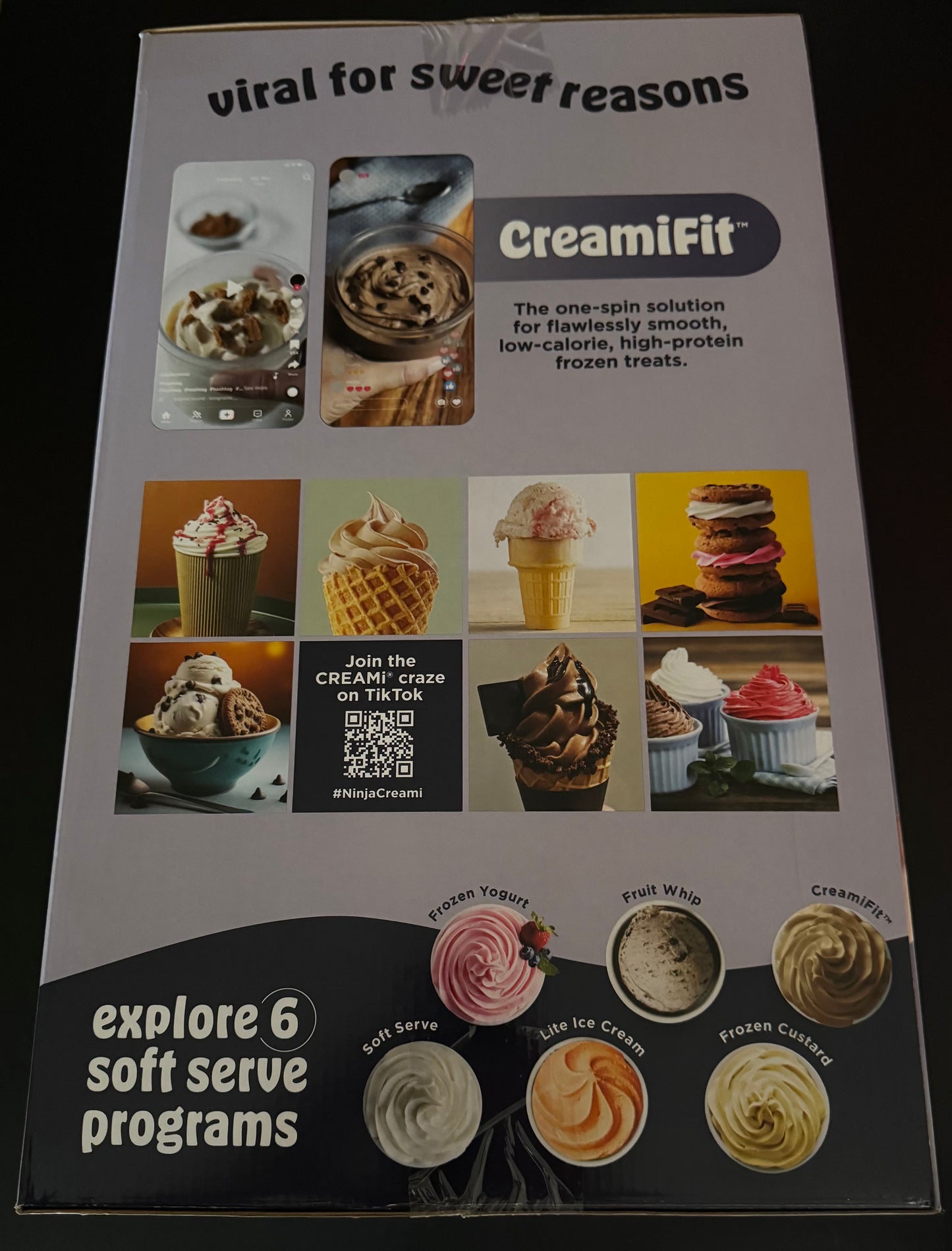 Ninja CREAMi Scoop & Swirl 13 in 1 Soft Serve Ice Cream Machine - Silver