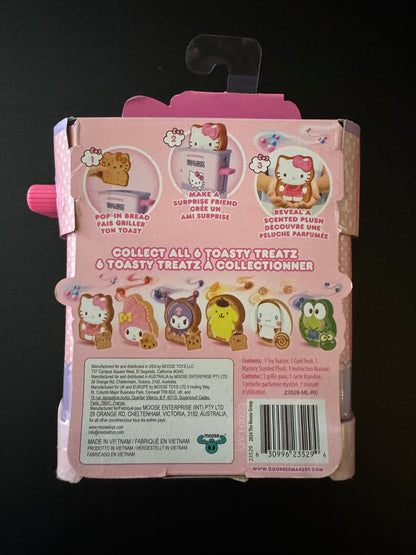 Cookeez Makery Hello Kitty & Friends Oven Playset – Interactive Bake & Reveal Toy, Includes Mystery Warm Scented Plush (Hello Kitty, Cinnamoroll, or My Melody), Mixing Tools, Dough, Accessories, 5+