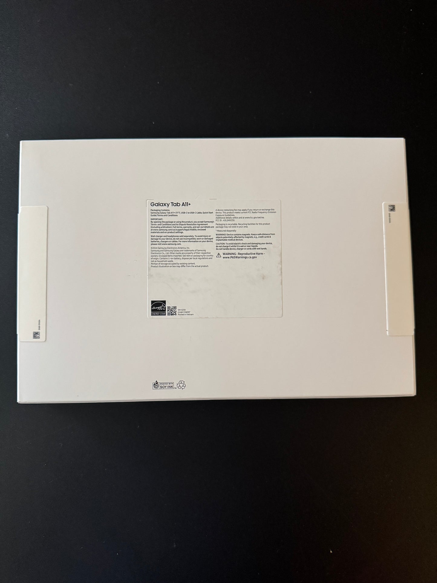 Samsung Galaxy Tab A11+ 6GB RAM, 128GB Storage, Expandable Storage - Gray