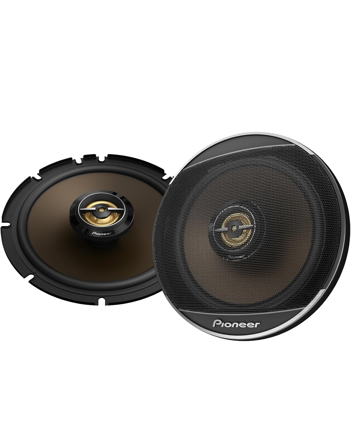 PIONEER A-Series MAX 6.5 Inches 2-Way Coaxial Car Speakers 340W MaxIdeal Factory Upgrade, Balanced Sound + Smooth Treble, Enhanced Bass, Installation Adaptors Included