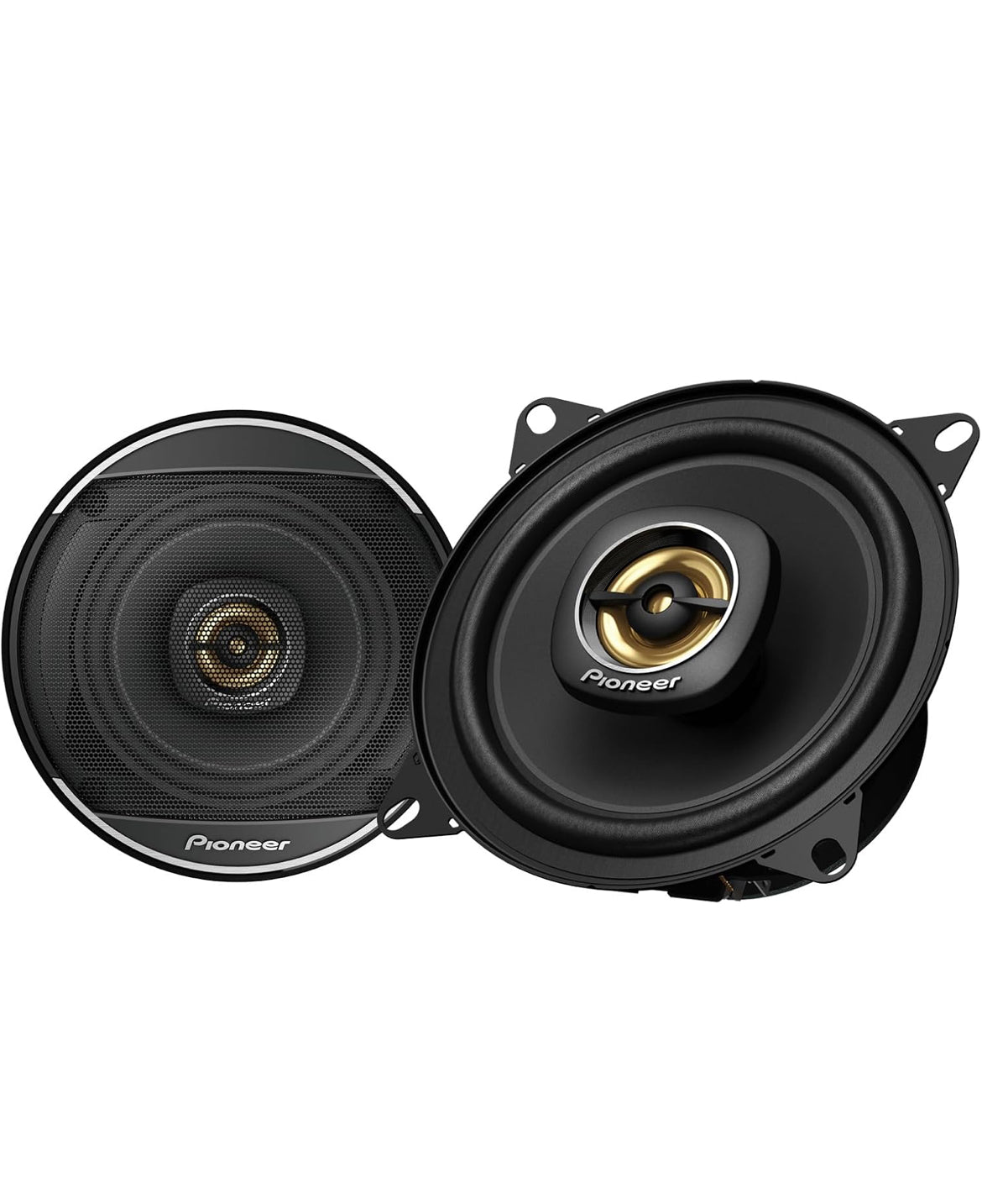 PIONEER A-Series Plus 4" 2-Way Coaxial Car Speakers 230W MaxGreat Stock Replacement Balanced Sound + Smooth Treble, Enhanced Bass