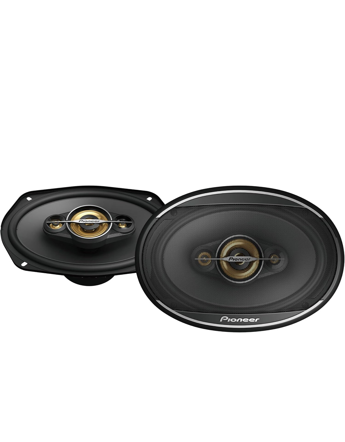 Pioneer A-Series Plus 6X9 Inches 4-Way Coaxial Car Speakers 600W MaxIdeal Factory Upgrade, Balanced Sound + Smooth Treble, Enhanced Bass, Installation Adaptors Included