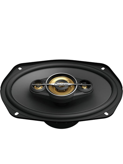 Pioneer A-Series Plus 6X9 Inches 4-Way Coaxial Car Speakers 600W MaxIdeal Factory Upgrade, Balanced Sound + Smooth Treble, Enhanced Bass, Installation Adaptors Included