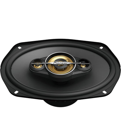 Pioneer A-Series Plus 6X9 Inches 4-Way Coaxial Car Speakers 600W MaxIdeal Factory Upgrade, Balanced Sound + Smooth Treble, Enhanced Bass, Installation Adaptors Included