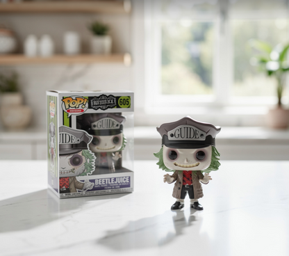 Funko Pop! Beetlejuice Guide #605 Vinyl Figure Collectible