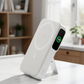MagGo Power Bank, Qi2 Certified 15W Ultra-Fast MagSafe-Compatible Portable Charger, 10,000mAh Battery Pack with Smart Display and Foldable Stand- White