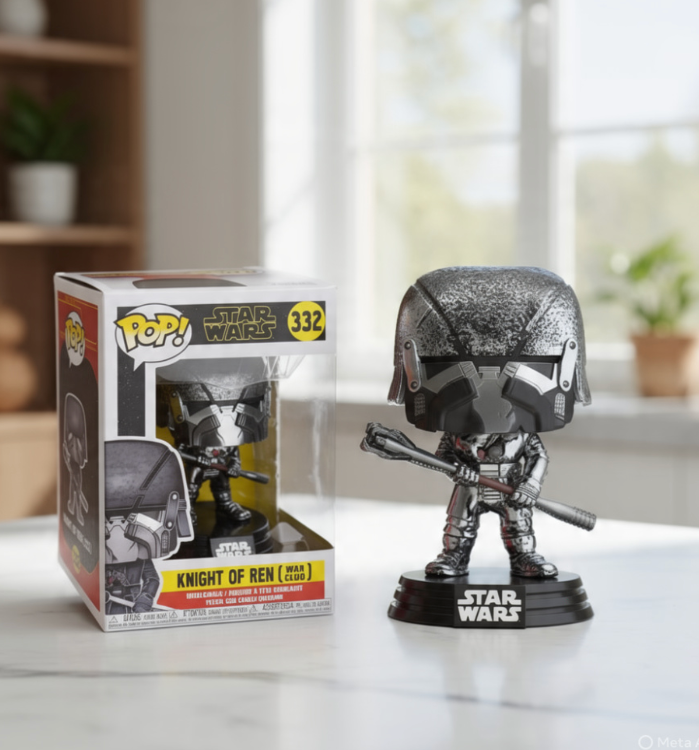 Funko Pop! Games: Star Wars - Ridder van Ren (Oorlogsknuppel) Wipkop