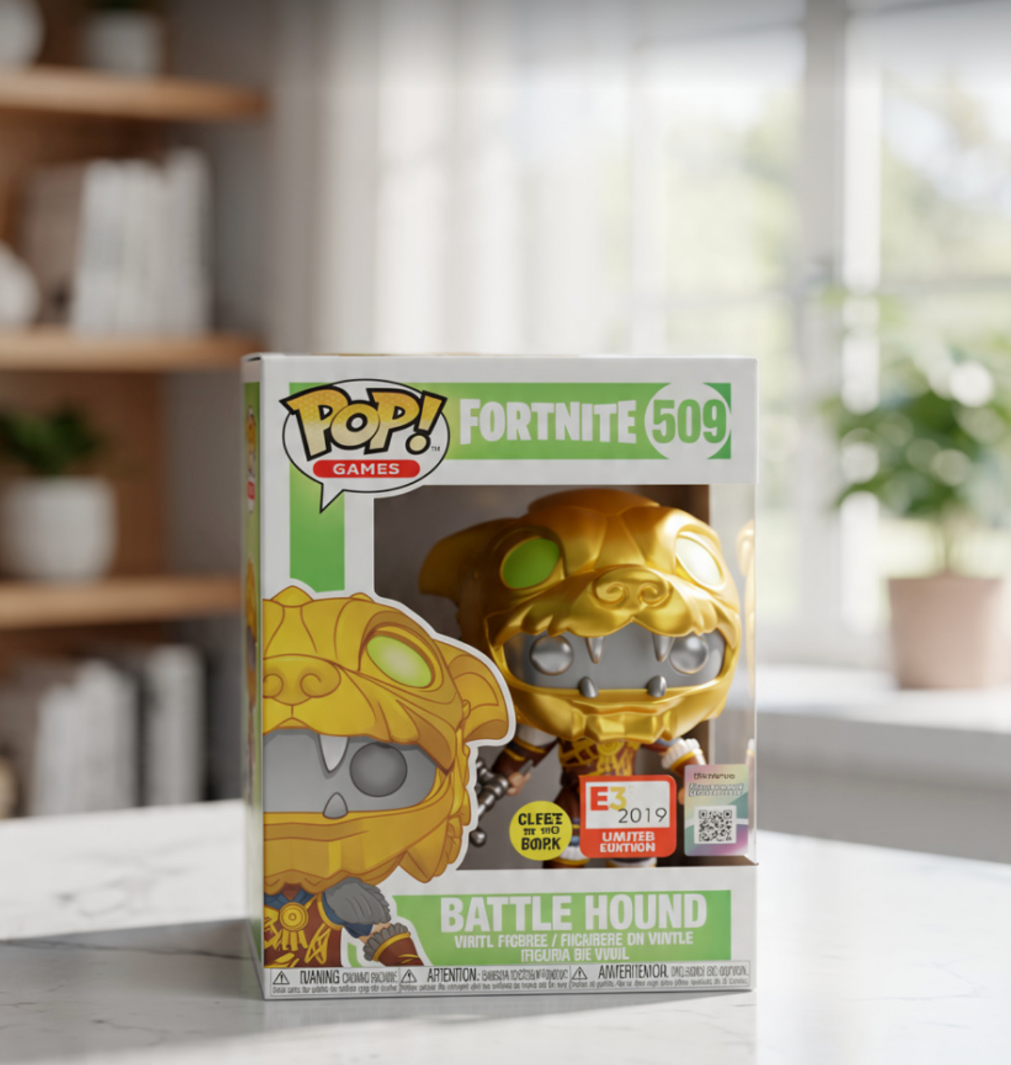 Funko Pop! Fortnite Battle Hound #509 Glow in the Dark Vinyl Figuur