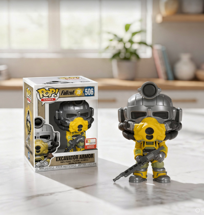 Funko Pop! Fallout 76 Uitgrawerwapenrusting #506 Vinielbeeldjie
