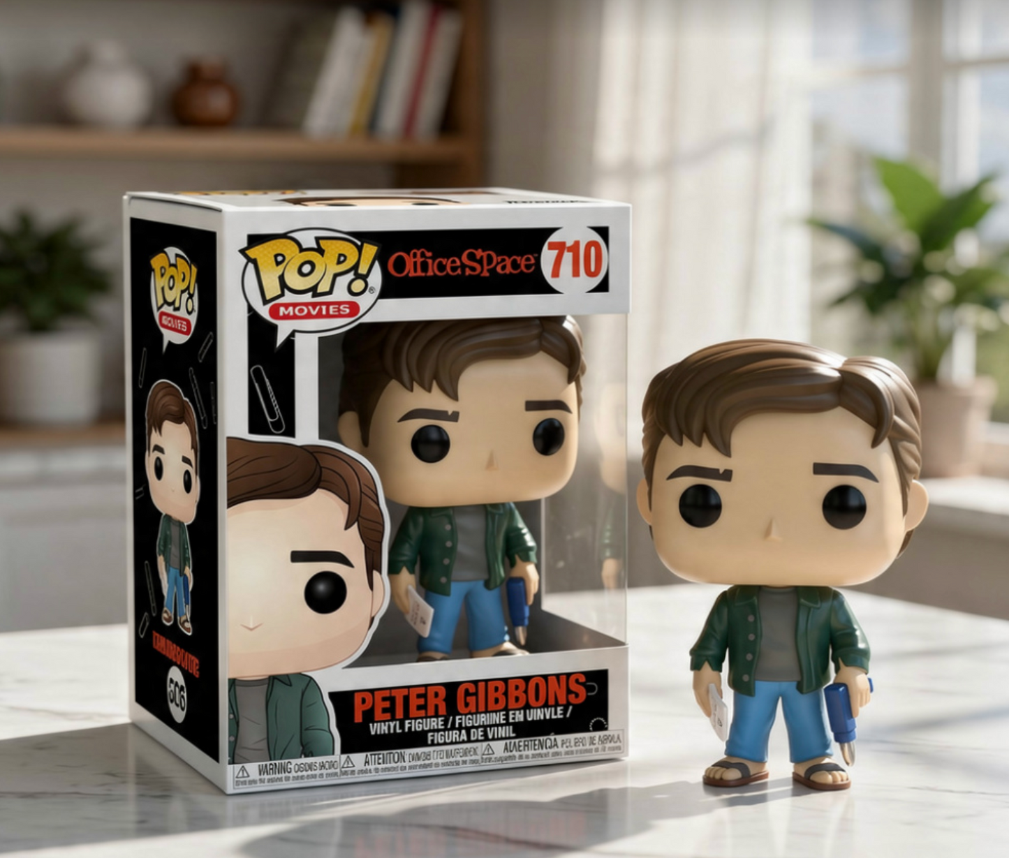 Funko Pop! Office Space Peter Gibbons #710 Vinielbeeldjie
