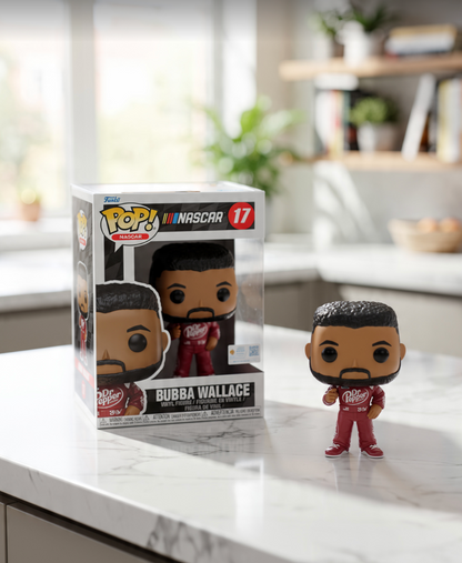 Funko Pop! NASCAR Bubba Wallace #17 Vinielbeeldjie