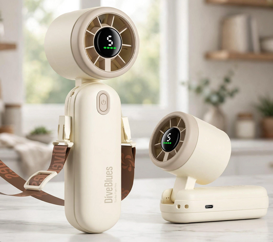 Mini Handheld Turbo Fan 4000mAh 3-in-1 Drabaar - Room