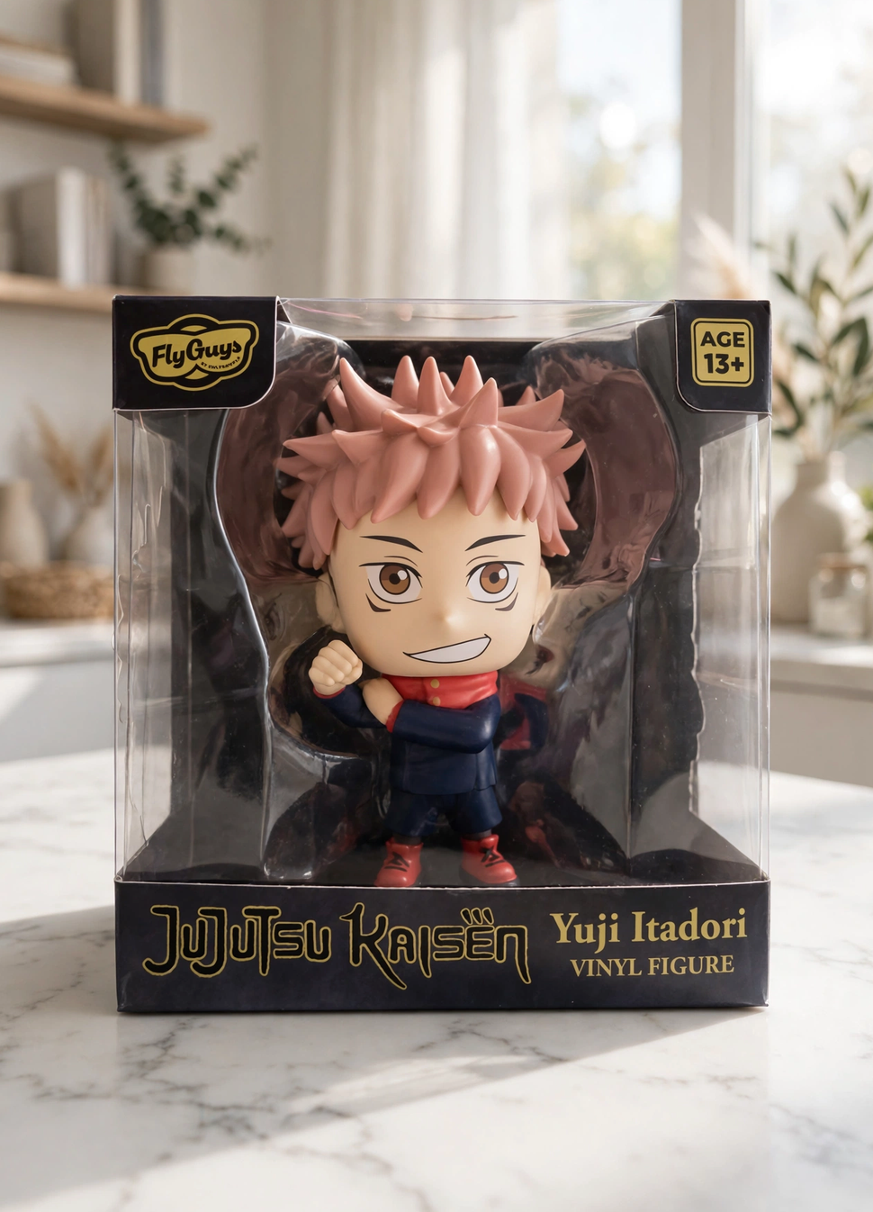 FlyGuys Jujutsu Kaisen Yuji Itadori Vinielbeeldjie Nuut in Doos