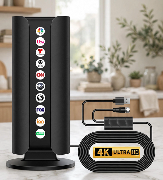 2026 TV-antenna vir Smart TV, 5000+ myl reikafstand sterkste digitale HD TV-antenna