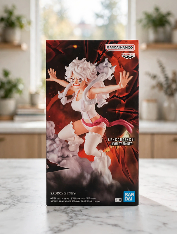 One Piece Jewelry Bonney Figure – Senkouzekkei Gear 5 Nika Form – Banpresto Bandai Namco – Ban Dai Spirits