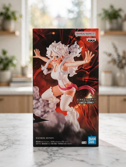 One Piece Jewelry Bonney Figure – Senkouzekkei Gear 5 Nika Form – Banpresto Bandai Namco – Ban Dai Spirits