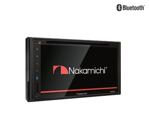 Nakamichi NA6605 2-DIN Car Receiver with 6.8" Capacitive Touchscreen