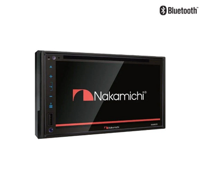 Nakamichi NA6605 2-DIN Car Receiver with 6.8" Capacitive Touchscreen