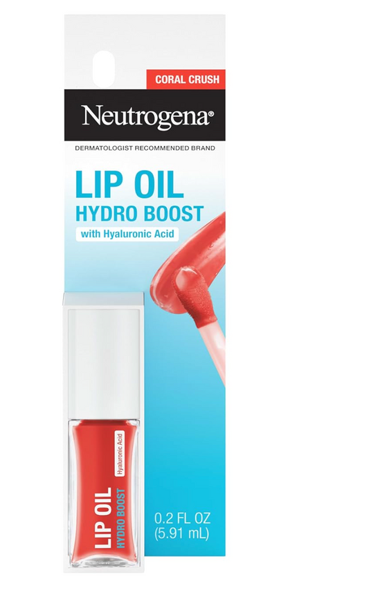 Neutrogena Hydro Boost Getinte Lipolie Hidrerend en Voedend Voller Voorkoms Lippe - Coral Crush